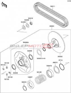 Driven Converter/Drive Belt