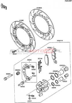 Front Brake(ZX600C-000001-003201)