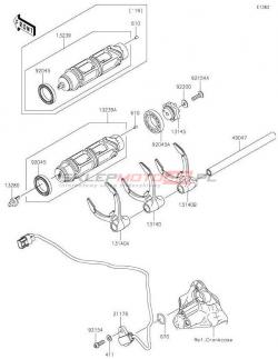 Gear Change Drum/Shift Fork(s)