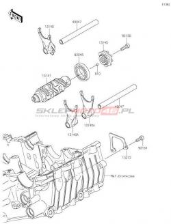 Gear Change Drum/Shift Fork(s)