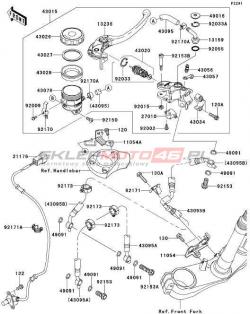POMPA HAMULCA, PRZÓD