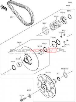 Driven Converter/Drive Belt