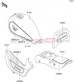 Decals(Green/Silver)