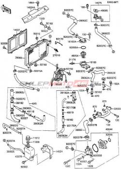 Radiator(ZX600C-011127-)