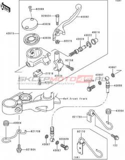 POMPA HAMULCA, PRZÓD