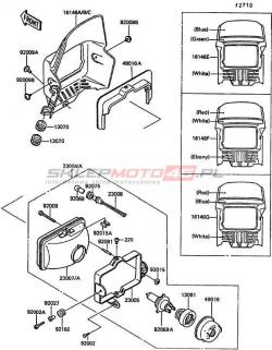 Headlight(s)(KL250-D4/D5)