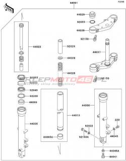 Front Fork(-ZR550B-024010)