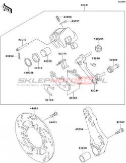 Rear Brake(-ZR550B-024010)