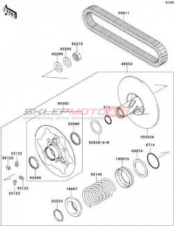 Driven Converter/Drive Belt