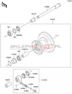 Front Hub(ZL600B-000863-)