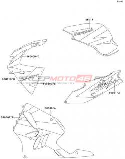 Decals(Ebony/Gray/Red)