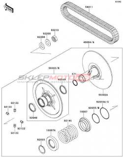 Driven Converter/Drive Belt