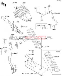 Brake Pedal/Throttle Lever