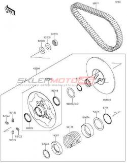 Driven Converter/Drive Belt