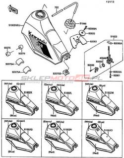 Fuel Tank(KL250-D4/D5)