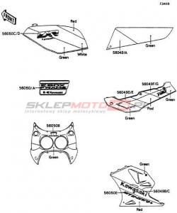 Decals(Green/Red/White)