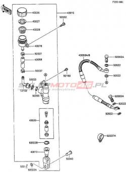 POMPA HAMULCA TYLNEGO
