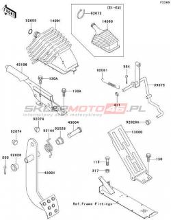 Brake Pedal/Throttle Lever