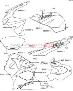 Decals(Red/Gray)