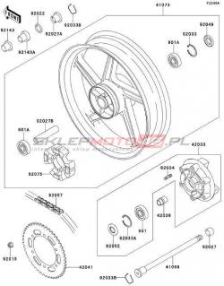 Rear Hub(ZR550B-024011-)
