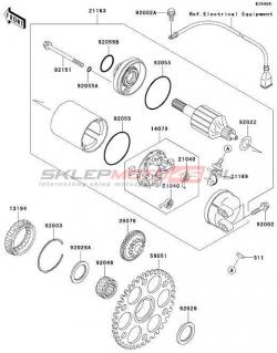 Starter Motor(JH1200-A3/A4)