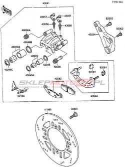 Rear Brake(ZX600C-000001-004059)