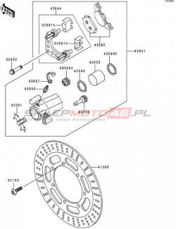 ZACISK HAMULCOWY, PRZÓD