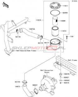 Air Cleaner-Belt Converter