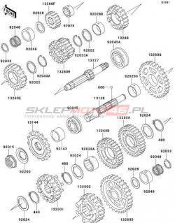Transmission(ZX600-E1/E2/E3)
